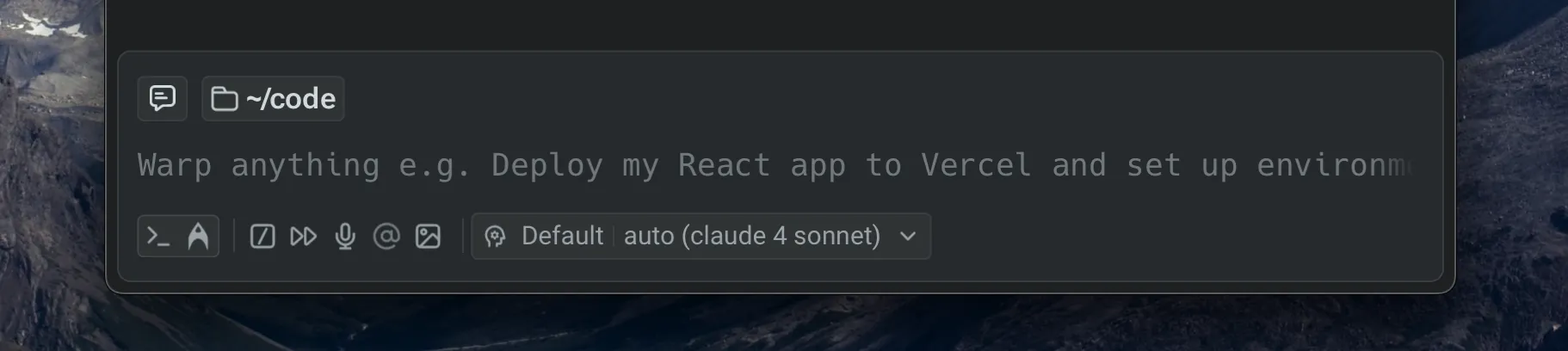 Universal Input in an empty / zero state.